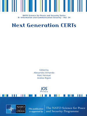 cover image of Next Generation CERTs